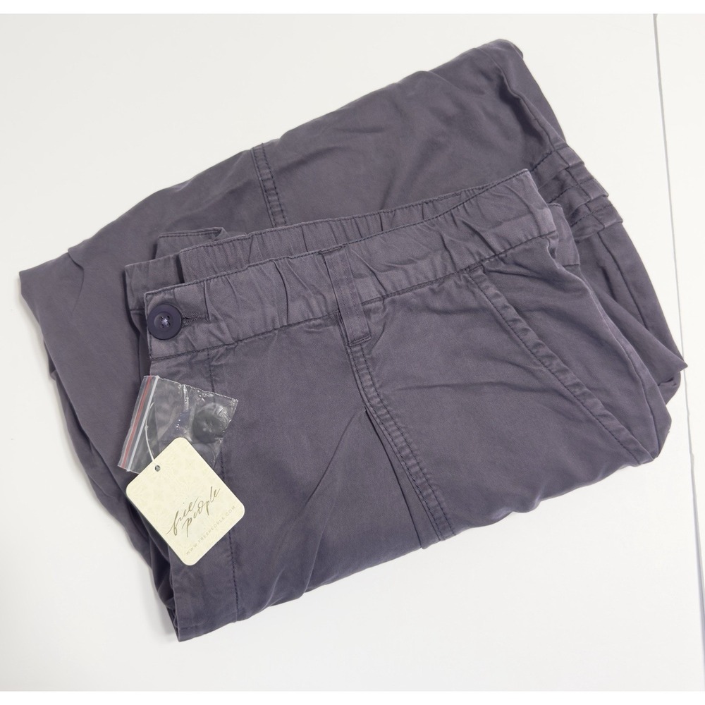 NWT $128 MSRP Free People Onset Parachute Pants Barrel Leg Sz XL Baggy Balloon